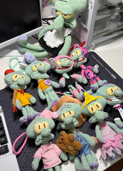 X11 Space A Day in the Life of Squidward Series Plush Confirmed Blind Box Hot
