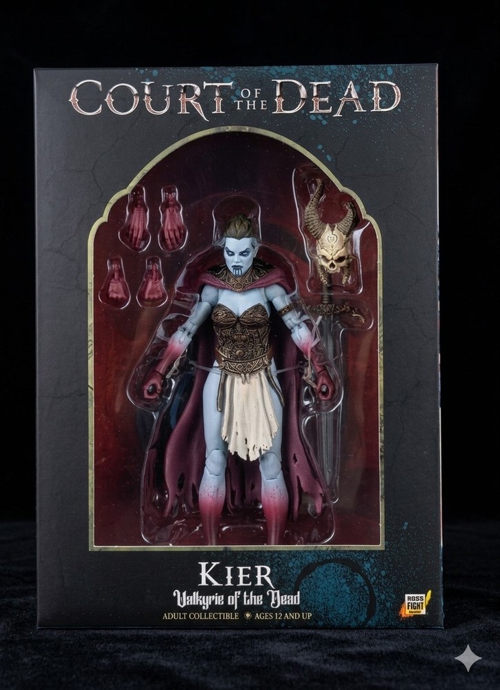 Kier Valkyries of the Dead 1:12 Scake 6 Inch Court of the Dead Epic H.A.C.K.S.