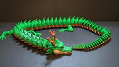 Articulating Shenron Dragon Toy 3D Printed