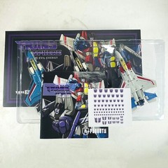 Transformers G1 Starscream Thundercracker Skywarp 3x Action Figures Flight Team