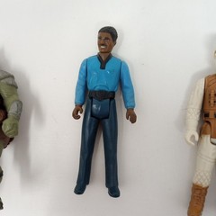 Lot Of 10 Vintage Kenner Star Wars Action Figures Lando, Han, Chewbacca, & More