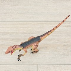 Jurassic World Amber Collection Velociraptor Echo Dinosaur Figure Mattel 12″
