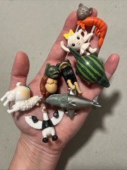 EUC 8 Pc Italian Brainrot Steal a Brain Rot Toys, 1.8″ Action Figure Mini Lot C