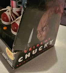 Bride Of Chucky – Chucky Animated Doll Talk Movement Gemmy Figure – New – Works!