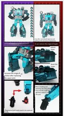 NEW Height Extender Quick Switch Upgrade Kit Fits WFC Earthrise Leader Class Fig