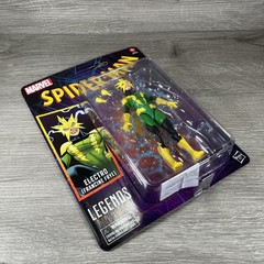 Hasbro Marvel Legends Spider-Man Retro Cardback “Electro Francine Frye” – New