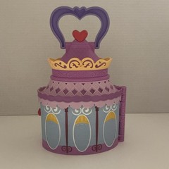 2014 Hasbro My Little Pony Portable Castle with Handle Carrying Case