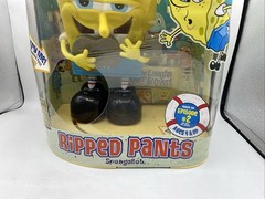 Spongebob Squarepants Ripped Pants Musical Toy 2005 Mattel NIB