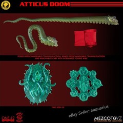 Mezco Atticus Doom (Cthulhu Original Color) with Magical Enhancement Kit