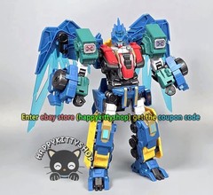 Quantum Heroes Dinoster Guardians Metatron Alpha Dragon Transformer Robot Figure