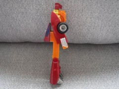 Transformers RODIMUS PRIME figure INCOMPLETE rubber 1986 Hasbro Vintage 7″ G1