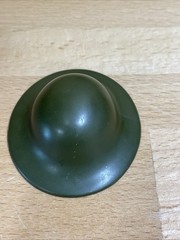 GI Joe Green Helmet Wide Brimmed Hard Plastic for 12″ Action Figure