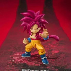 Bandai S.H.Figuarts Super Saiyan 4 Son Goku MINI Dragon Ball DAIMA Action Figure