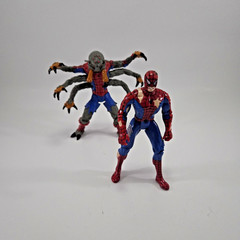 Toybiz Spiderman Animated Series Action Figures Mix Lot Of 8 form years 94-96