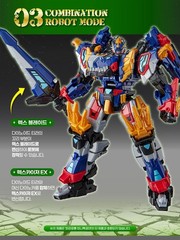 Miniforce Dinoid Warrior REX KAISER EX Version Small size Transformer Dino Robot