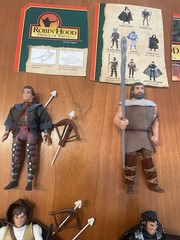 Vintage 1991 Kenner Robin Hood Prince of Thieves Action Figure & Accessories-6!