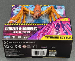 MonsterVerse Godzilla Set of 4 Titanus Scylla, Mothra, Ion Dragon & Frost Vark