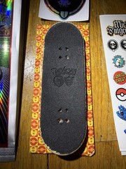 Mictlan x Pokemon x Santa Cruz Squirtle Fingerboard 34mm Flatface Grip