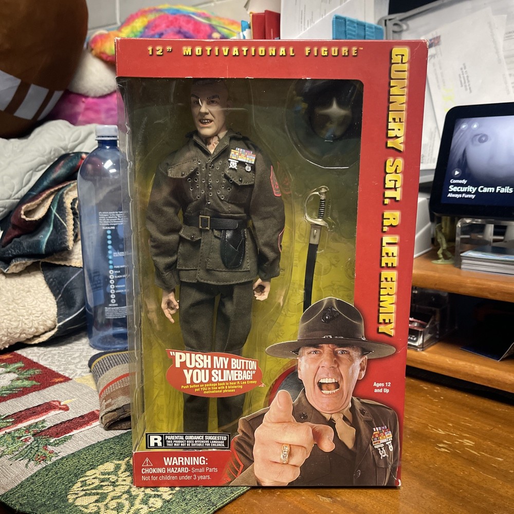 Gunnery Sgt. R. Lee Ermey Figure Sideshow New Seal (No Sound) full metal jacket
