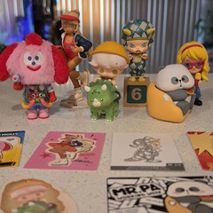 Blind Box Toy Lot X6 POPMART MOLLY PEACH RIOT DIMOO & BIG BANG THEORY – MR. PA