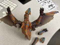 *MISSING PARTS* Monster Hunter Rise: Tigrex S.H.Monsterarts Action Figure