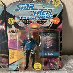 Star Trek The Next Generation Lot Benzite + Dathon 1993 Playmates Plus 2 Comics
