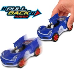 Sonic The Hedgehog Pull Back Racer – No Batteries Required, Perfect Gift
