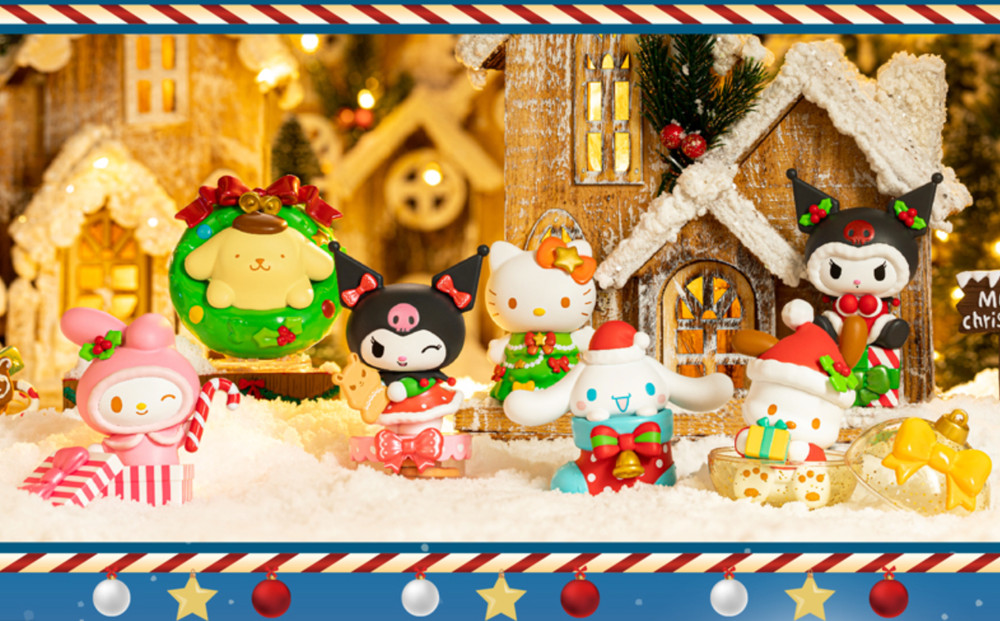 💡TOPTOY x Sanrio Characters Christmas Tree Gift One Blind Box w/ One Figure