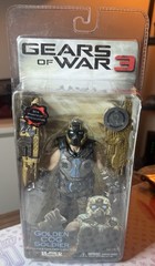 New Neca Gears Of War 3 Golden COG Soldier Toys R Us exclusive action figure