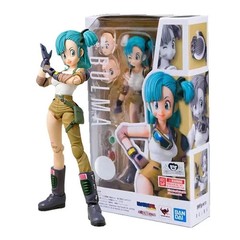 13.5cm Anime Dragon Ball Figures Bulma Goku Action Figure Movable PVC Collection