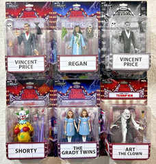 NECA TOONY TERRORS SET OF 6 KILLER KLOWNS / TERRIFIER / THE SHINING ++ **NEW**