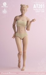 1/6 female body Worldbox AT201 Light Tan / Tan Durable 12″ Figure hot toys ❶USA❶