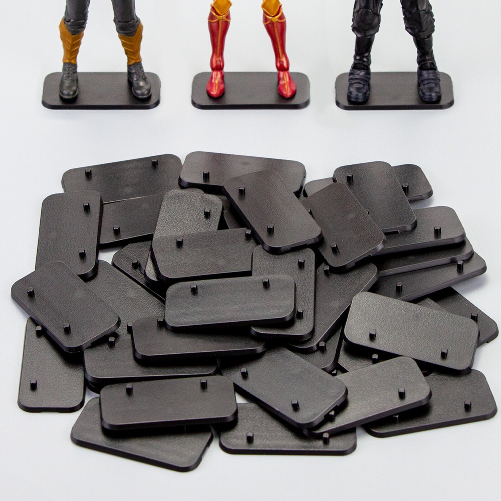 50 Display Stands BASE For 6” Gi joe Marvel Legends MOTU DC action Figure Toys