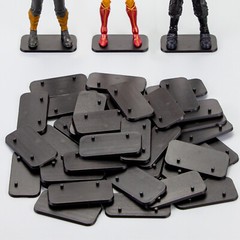 50 Display Stands BASE For 6” Gi joe Marvel Legends MOTU DC action Figure Toys