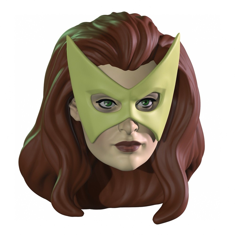 Mental Lady Custom Action Figure Head 1:9 or 1:6 Mego