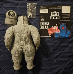 14″ Massive Robot Monster Sofubi W/2 heads Movie Vinyl 1/6 Scale