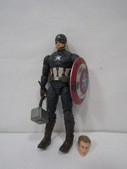 Marvel Legends Captain America Worthy Avengers Endgame Not Packaged Complete