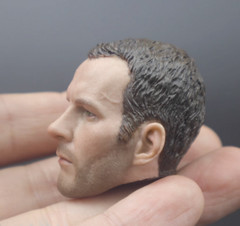 1/6 Scale Male Soldiers Accessories European Football Stars Head Sculpt Model