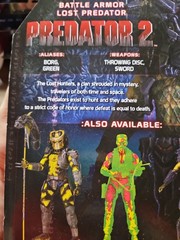 Reel Toys Predator 2 Battle Armor Lost SEALED 8″ Action Figure Movie NECA MOC