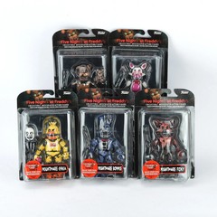 Five Nights At Freddy Nightmare Bonnie Chica Foxy Nightmarionne Action Figure