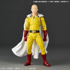 Kaiyodo Revoltech Amazing Yamaguchi One Punch Man SAITAMA with Bonus Parts New