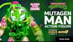 TEENAGE MUTANT NINJA TURTLES MUTAGEN GLOW EXCLUSIVE BOXED SET NEW SUPER 7 TMNT