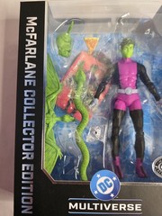 SDCC 2025 McFarlane DC Beast Boy Chase Platinum Figure UCC Exclusive Open Box