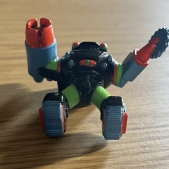 Galoob 1991 Trash Bag Bunch 2in Figures Plutor Trash Blaster Lot