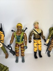 Gi Joe Tiger Force 1988 Lot Flint, Duke, Lifeline, Roadblock, Dusty, All 10