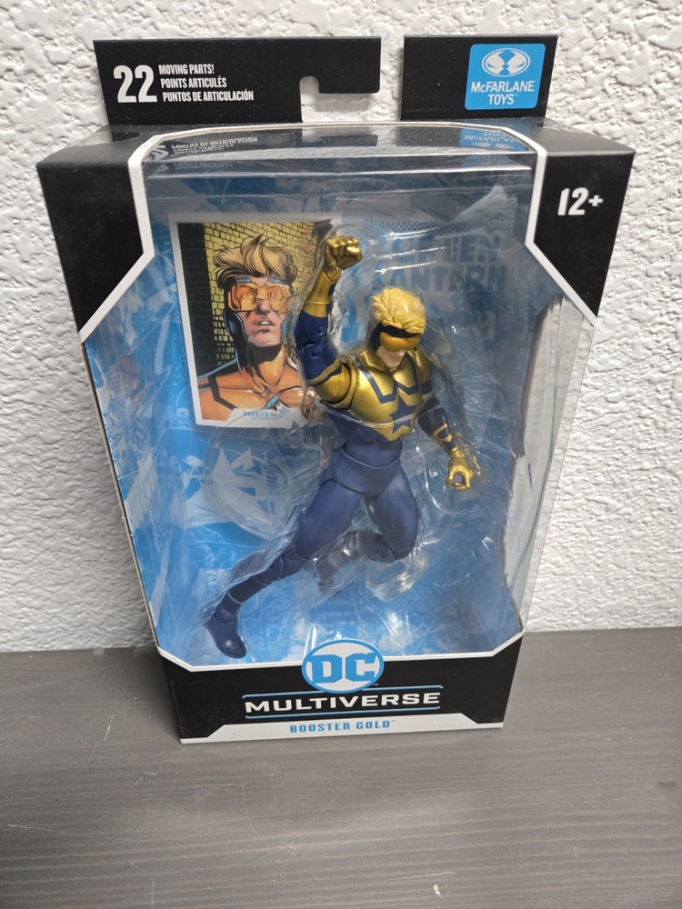 New-SEALED McFarlane DC Multiverse Booster Gold Futures End 7” Figure Collectibl