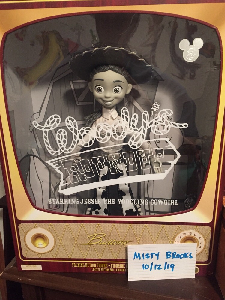 D23 Expo 2019 Woodys Round Up Starring Sheriff Woody Talking Doll-LE 500 In Hand