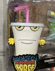 Adult Swim – Aqua Teen Hunger Force – Master Shake & Mothmonsterman Figure – New