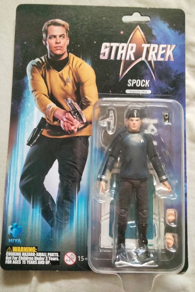 2024 Hiya Toys Exquisite Mini Star Trek Movie Spock 4 Inch Action Figure Mint On