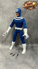 Custom 8″ Mego Daredevil foe Bullseye Action Figure Boxed